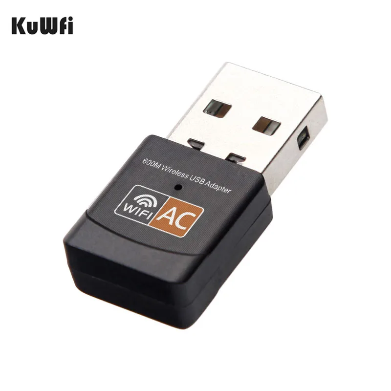 KuWFi Wifi адаптер WD-4503AC USB адаптер Сетевая карта 2,4 ГГц/5,8 ГГц Двухдиапазонная сетевая Lan Карта для Windows 10/8. 1/8/7/XP