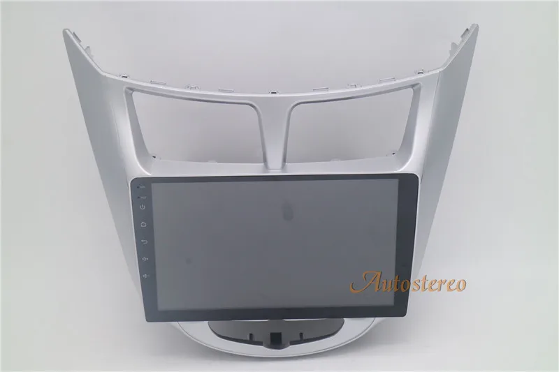 Excellent Big screen Android Car GPS Navigation Car DVD Player For Hyundai Accent Verna 2011+  stereo unit multimedia 4