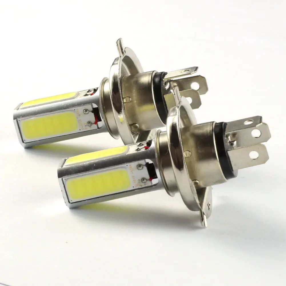 

2pcs Car White 6000K H4 HB2 LED Fog Driving Headlight Lights reading lights