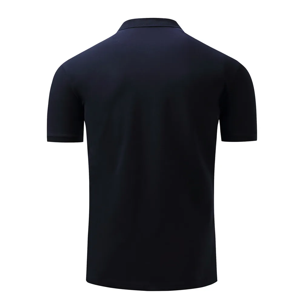 100% Cotton Men Polo Shirt Breathable Print Short Sleeve Casual Male Tops Brand Clothing High Quality Plus European size (11)