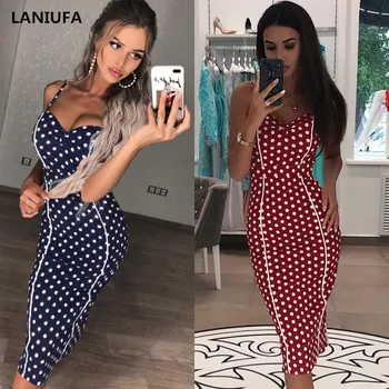 

Women Summer Dress Boho Style Dot Print Beach Dress Tunic Sundress Sheath Above Knee Mini Party Dress Women Vestidos mujer