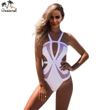 Queenral one piece swimwear bra sexy Bras bra Women monokini bra solid female bathing suit lingerie for women Swimsuit Female