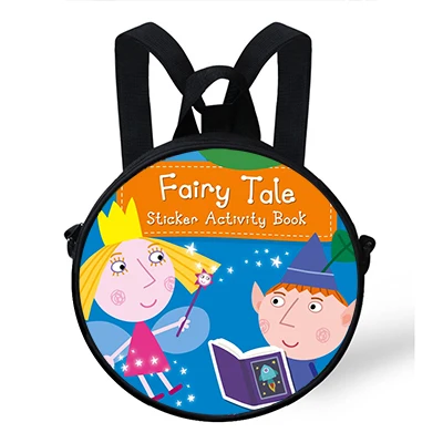 Дети бен и Холли Королевство мультфильм дизайн детский сад детские школьные рюкзаки для девочек мальчиков Мини Мода 9 дюймов сумка подарок