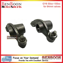 GY6 50cc Rocker Arm for 64mm valves for 4T Engine Chinese Scooter ATV Znen Roketa Baotian Jmstar Romet Taotao Free Shipping