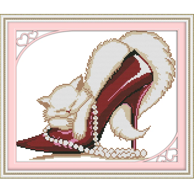 Joy Sunday разные виды кошек Набор для вышивки крестом печатная ткань 14CT и 11CT DMC рукоделие вышивка украшение дома