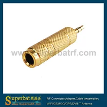 Superbat аудио-Стерео адаптер 3,5 мм штекер в 6,35 мм гнездо 1/" стерео адаптеры для наушников