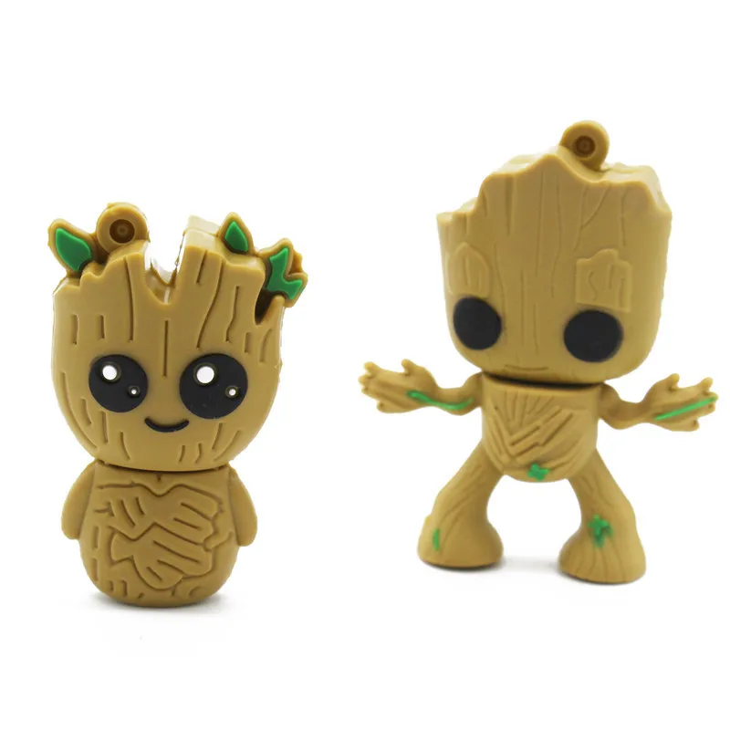 

cute cartoon 2.0 USB flash drive RGOOT Genuine Capacity 4GB 8GB 16GB 32GB 64GB of the Tree Guardians stick Pendrive