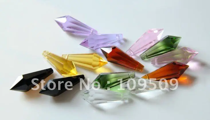 

Free Shipping,60mm Mixed colors Chandelier Cone Pendants Lighting Parts