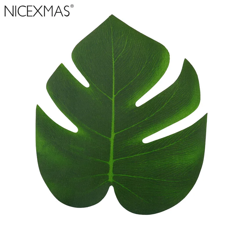 

DIY Artificial Tropical Palm Leaves Simulation Leaf For Hawaiian Luau Party Jungle Beach Theme Party Decorations