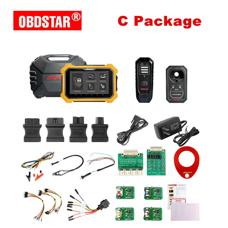 

OBDSTAR X300 DP Plus X300 PAD2 C Package Full Version 8inch Tablet Support ECU Programming and for Toyota Smart Key