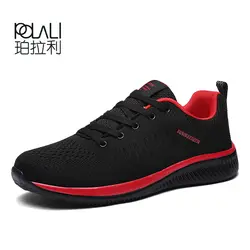 POLALI мужские кроссовки для бега 46 кроссовки для мужчин удобная спортивная обувь мужская трендовая легкая обувь для ходьбы дышащая Zapatillas
