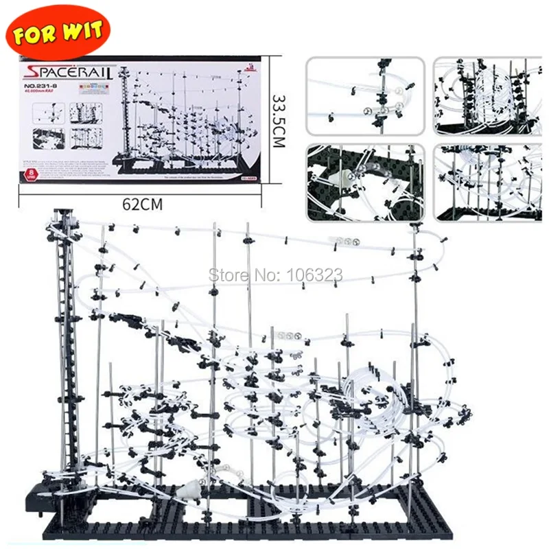 

Toy Roller Coaster, Space Rail Level 8, Space rail Warp Drive, High Level Model Building Kits, Learning & Education Toys & Gift