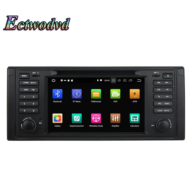 Perfect Ectwodvd Octa Core 4G RAM 64G ROM Android 9.0 Car Multimedia DVD Player GPS HeadUnit For BMW M5(1995-2003)/E39/X5/E53(2000-2007) 1