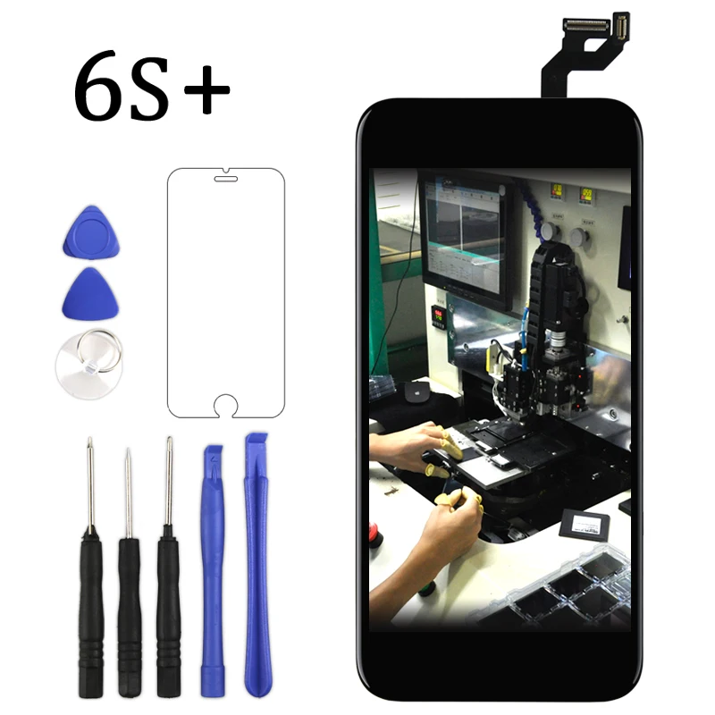 

2pcs AAA LCD 4.7 For Apple For iPhone 6 6G LCD Display Screen Digitizer Assembly Replacement black and white free HK post