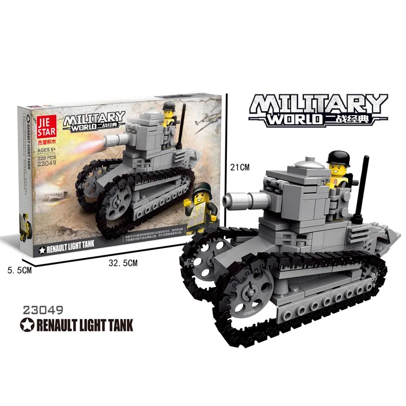 

New Compatible LegoINGlys Military SWAT Police Team WW2 Tank Building Blocks Army Soldier Figures City Toys for Children Gift