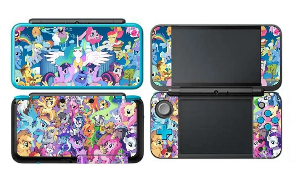 Новая игра виниловая кожа Наклейка протектор для nintendo New 2DS XL LL Скины Наклейка s - Цвет: 414