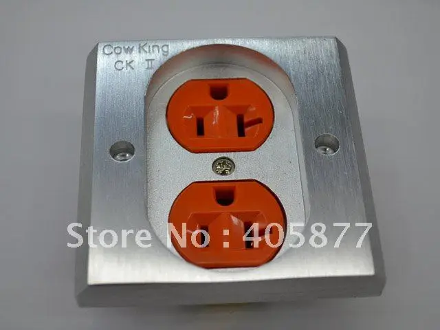 

COW KING CK-II Orange Power Conditioner Power Wall Plate