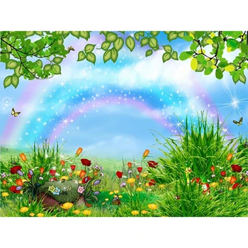 

fairy tale Computer-painted beautiful scenery Photography Background Photo Studio Backdrop 7X5ft F-1635