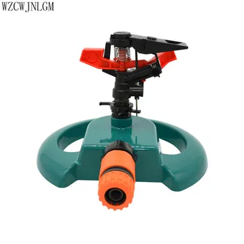 

Garden Watering System 360 Degree Automatic Rotating Sprinkler Nozzle Irrigation System Nozzle Hose Garden Tool 1pcs