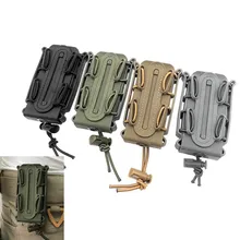 Военный тактический 9 мм держатель картриджа Чехол Открытый Топ сумка Открытый EDC дампа для принадлежности охоты