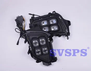 

High Quality Tuning Parts Daytime Running Lights Fog Lights Modified Highlights For Hyundai Creta IX25 2017 2018