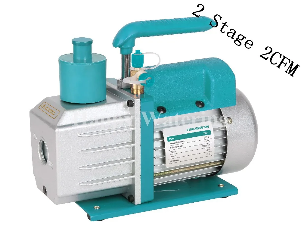 Multistage Vacuum Pump Dual Voltage 110V/220V 60HZ 2CFM Refrigeration Air Vacuum Pump HVAC AC
