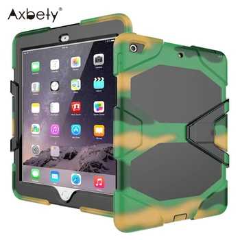 

Axbety Heavy Duty Case For iPad Pro Case Full Protect Kickstand Hybrid Cover For iPad Pro 9.7" Shockproof Armor Tablet Cases