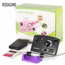 ROSALIND электрическая дрель для маникюра Новое поступление оборудование для нейл-арта пилочка аксессуары для ногтей дрель EU штекер Дизайн ногтя маникюрные