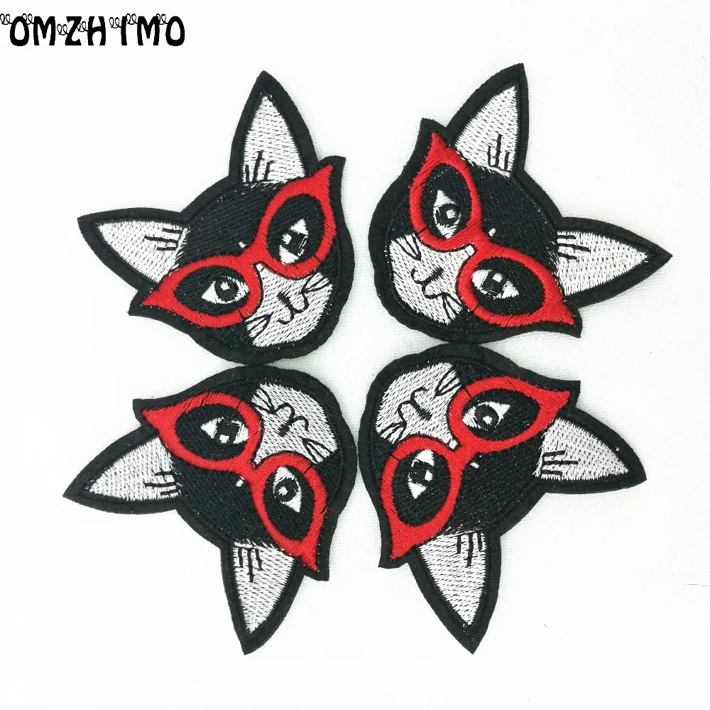 Buy 1Pcs Black Cat Patch for Clothing Iron on