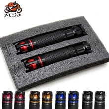 Универсальный руль мотоцикла части moto rcycle рукоятка руля комплекты moto грузики руля для Yamaha YZF R1 R3 R6 R15 R25 R125 R1M