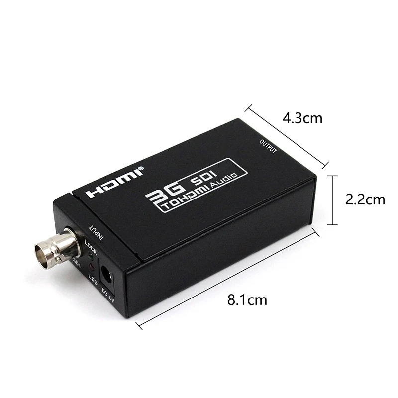8 шт. SDI в HDMI конвертер Поддержка для преобразования 1 HD/3G сигнала сигнал|Кабели HDMI|