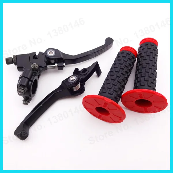 Сплав складные тормозные рычаги сцепления и ручные ручки для 50cc 110cc 125cc 140cc 150cc 160cc питбайк китайский мотоцикл