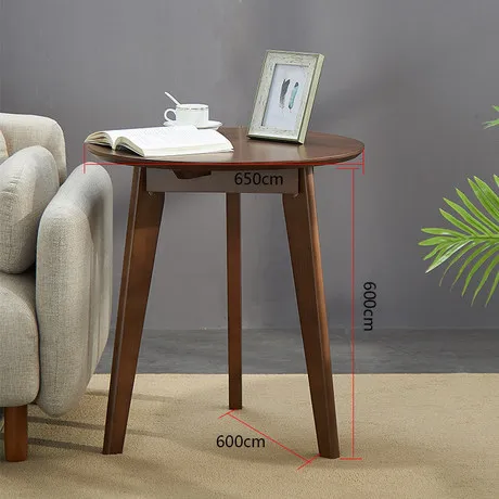 Столы для кафе мебель дубовый Массив дерева круглый стол журнальный столик минималистичный стол боковой стол Меса де цено салонтафель Меса вспомогательный