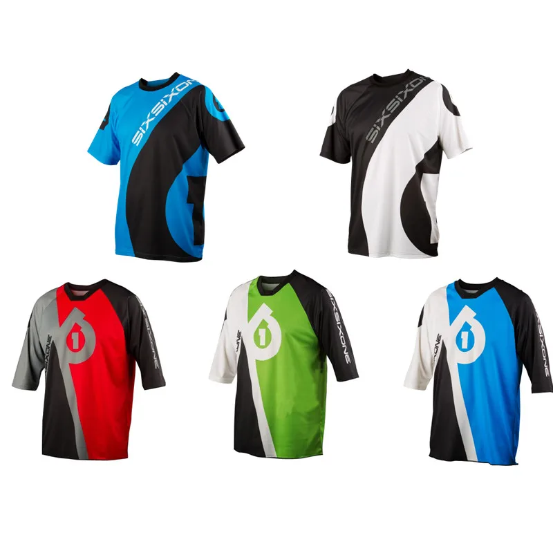 

2018 for Jerseys bike Racing Motorcycle Bicycle Sleeve T-shirt Cycling MTB DH MX Motor QUICK-DRY Short BMX DH MTB