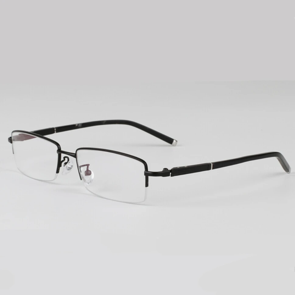 Titanium Gold Eye Glasses Frame For Men Rimless Eyeglasses Frames Slim Optical Lens Men s Prescription