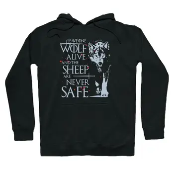 

High-Q Unisex Game of Thrones Direwolf Hoodie Coat Sweatshirt Game of Thrones House Stark Direwolf Jacket Coat Pullover