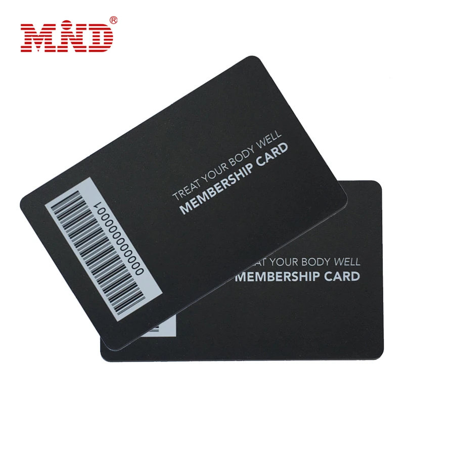 1000 шт пользовательские штрих-кода пластиковая vip ПВХ визитная карточка 0,76 мм две стороны имя карты с серийными номерами