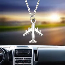 Новинка, Автомобильные украшения, сплав, материал, зеркало заднего вида, декоративные аксессуары, Модный маленький самолет, креативный автомобильный подвесной кулон