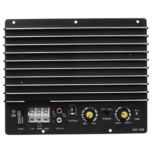 Cheap VODOOL 12V Auto Audio Amplifier Power Subwoofer Sound Amplifier Board 100W 150W Car Stereo Audio Subwoofer Power Amplifier Board