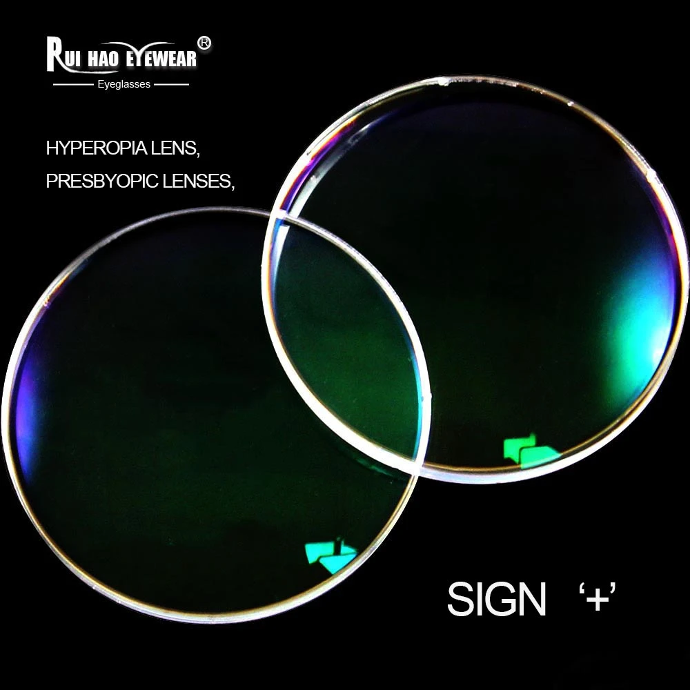 Clear 1.56 Index Hyperopia CR 39 Resin lenses Brand Convex Optical