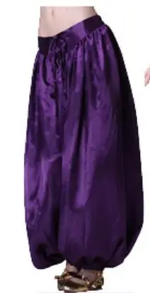 Новые костюмы для танца живота старший пятно брюки для танца живота для женщин брюки фонарь танец живота - Цвет: Фиолетовый