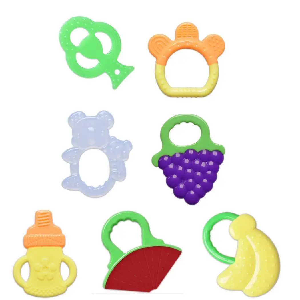 

1 PC Soft Silicone Baby Teether DIY Infants Teeth Care Stick Baby Teether Accessories Chew Toys Nursing Toy Pacifier Chain Gift