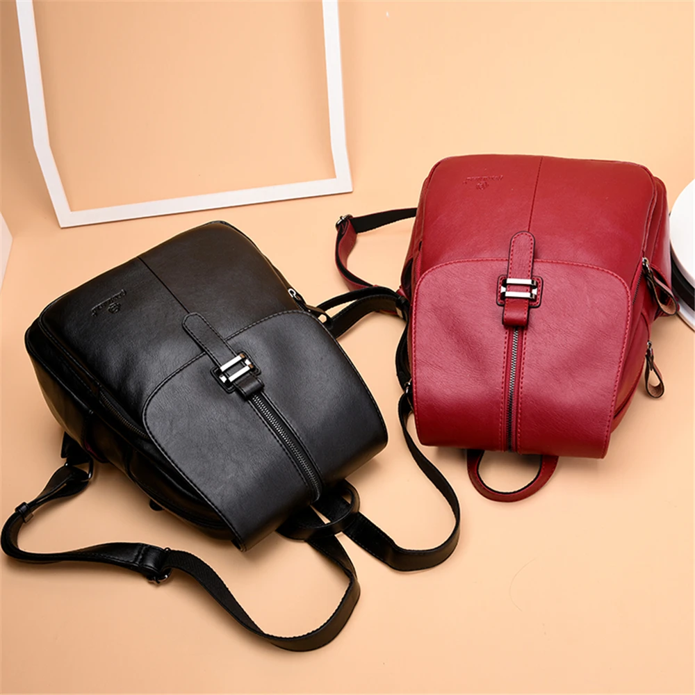 2018 Venta caliente mujer cuero Mochila marcas mujer Mochila de alta calidad Mochila elegante Mochila Escolar Feminina 2018 Venta caliente mujer cuero Mochila marcas mujer Mochila de alta calidad Mochila elegante Mochila Escolar Feminina