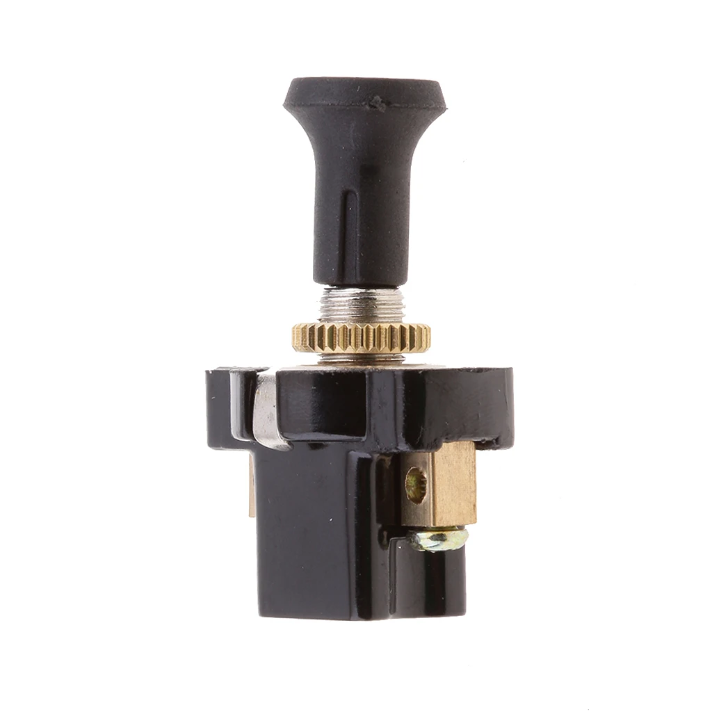 Universal Marine Caravan Farm Machine High performance On-Off Long Push Pull Switch Screw Terminals Breaker Wear Resistant