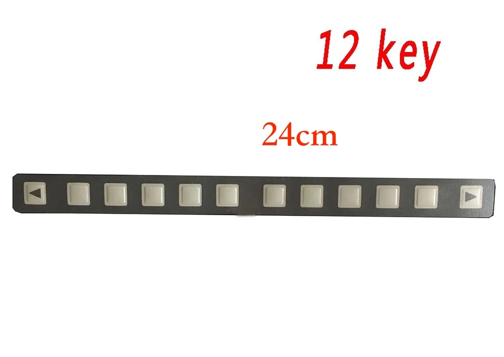 A98l-0001-0519 ЧПУ ичм мембраны кнопок клавиатуры для Fanuc машины оператора Панель 7 ключ или 12 ключ, Дешевые - Цвет: 12 key 24 cm