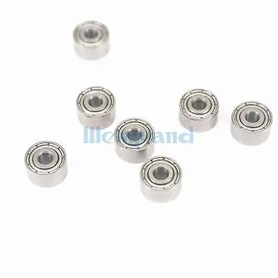 

(10)602XZZ 2.5x8x4mm ABEC1 Thin-wall Shielded Deep Groove Ball Bearing