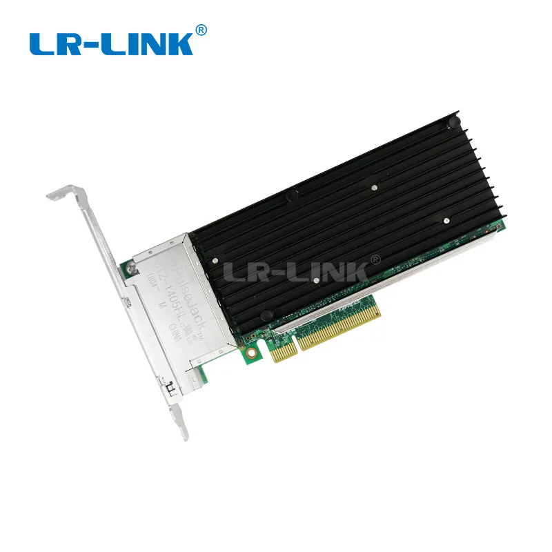 Сетевая карта LR-LINK 9804BT 10Gb Nic Ethernet, четырехпортовый сетевой адаптер PCI-Express Lan, совместимый с Intel X710-T4