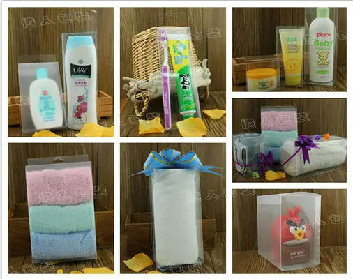 100PCS 6x6x4CM Wedding Favor Clear PVC Wedding Gift Boxes Gift Box Toys Perfume Daily Necessities Packing Boxes Free shipping