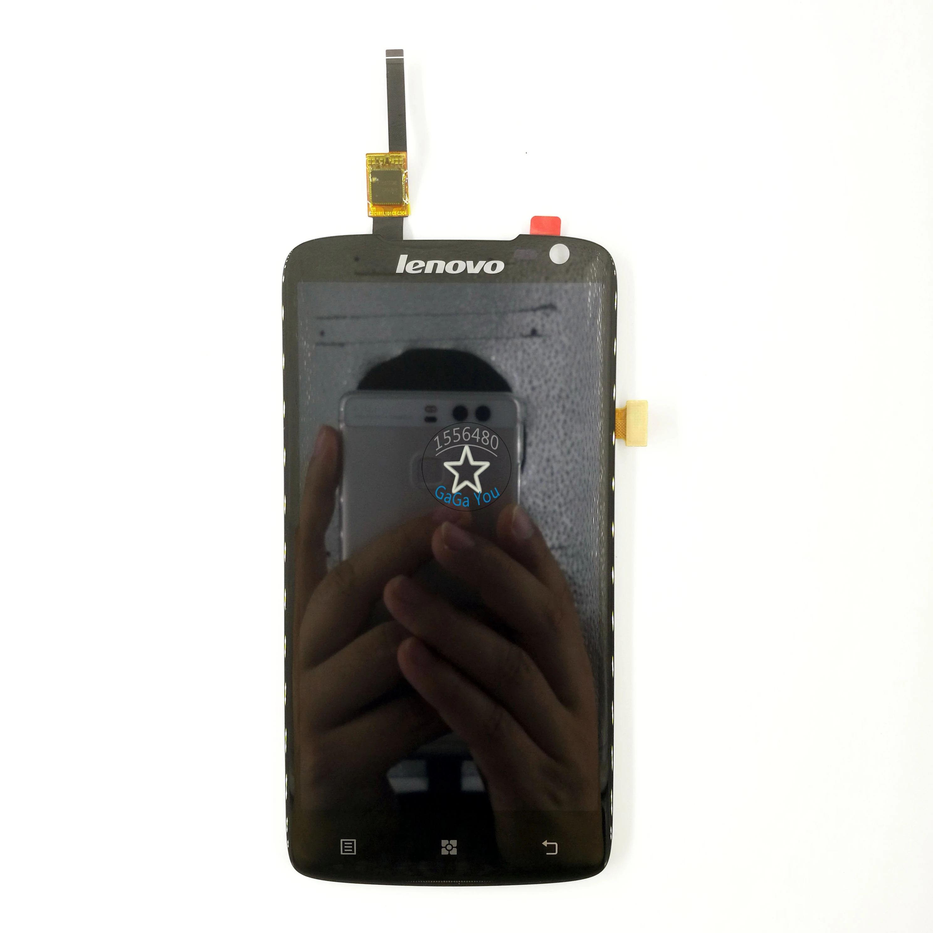 

Original LCD Display + Touch Screen Digitizer Assembly + Frame Bezel For Lenovo S820 LCD Screen Panel Sensor Replacement Parts