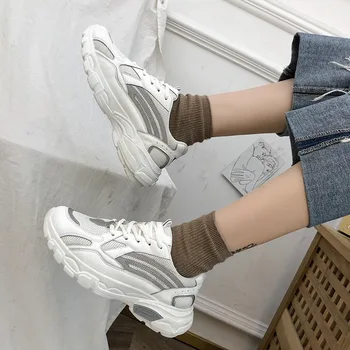 

Women's running shoes four seasons breathable training shoes high quality breathable lightweight comfortable walking shoes N2-61